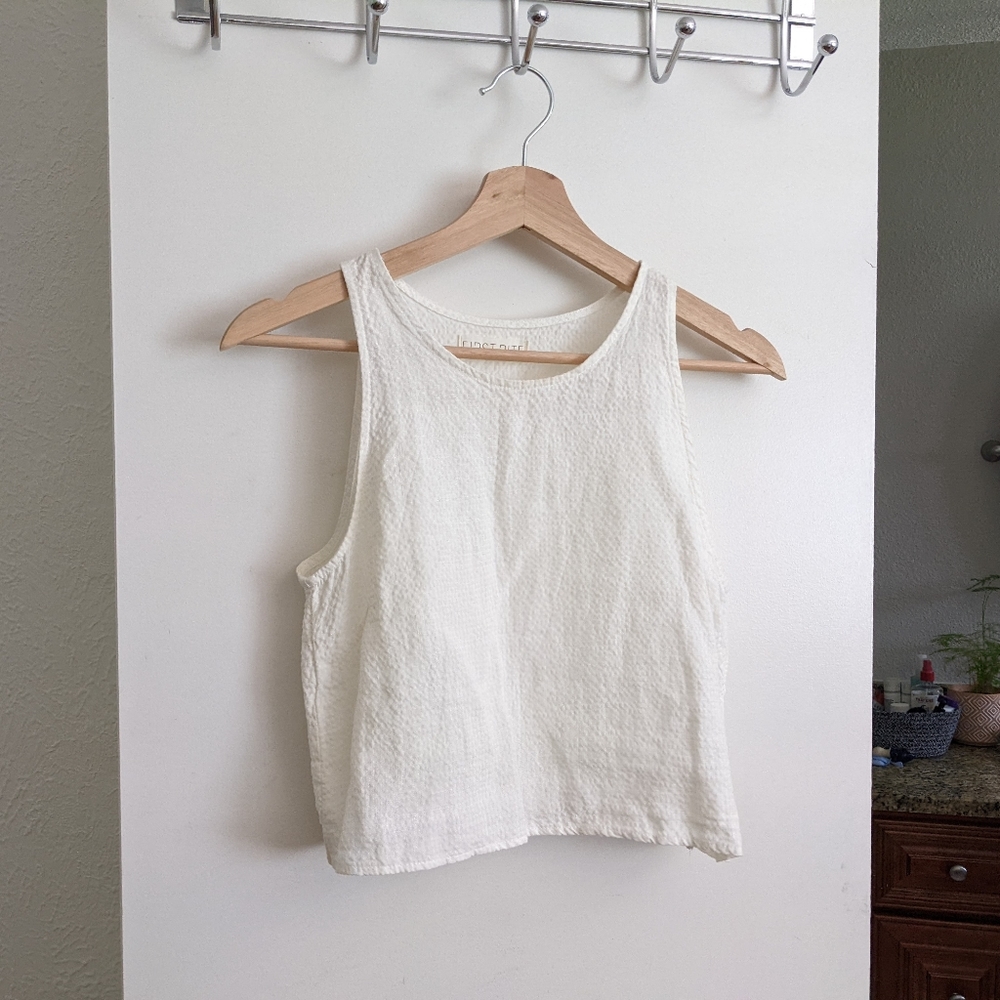 First Rite Banded crop top, M